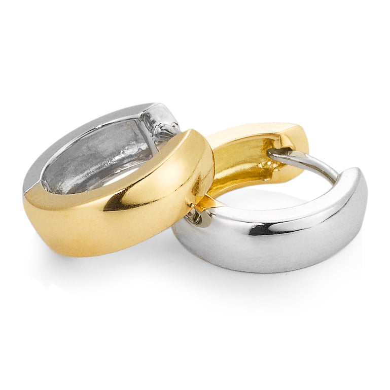 Creoles A Charnieres Or Jaune 18k 605860