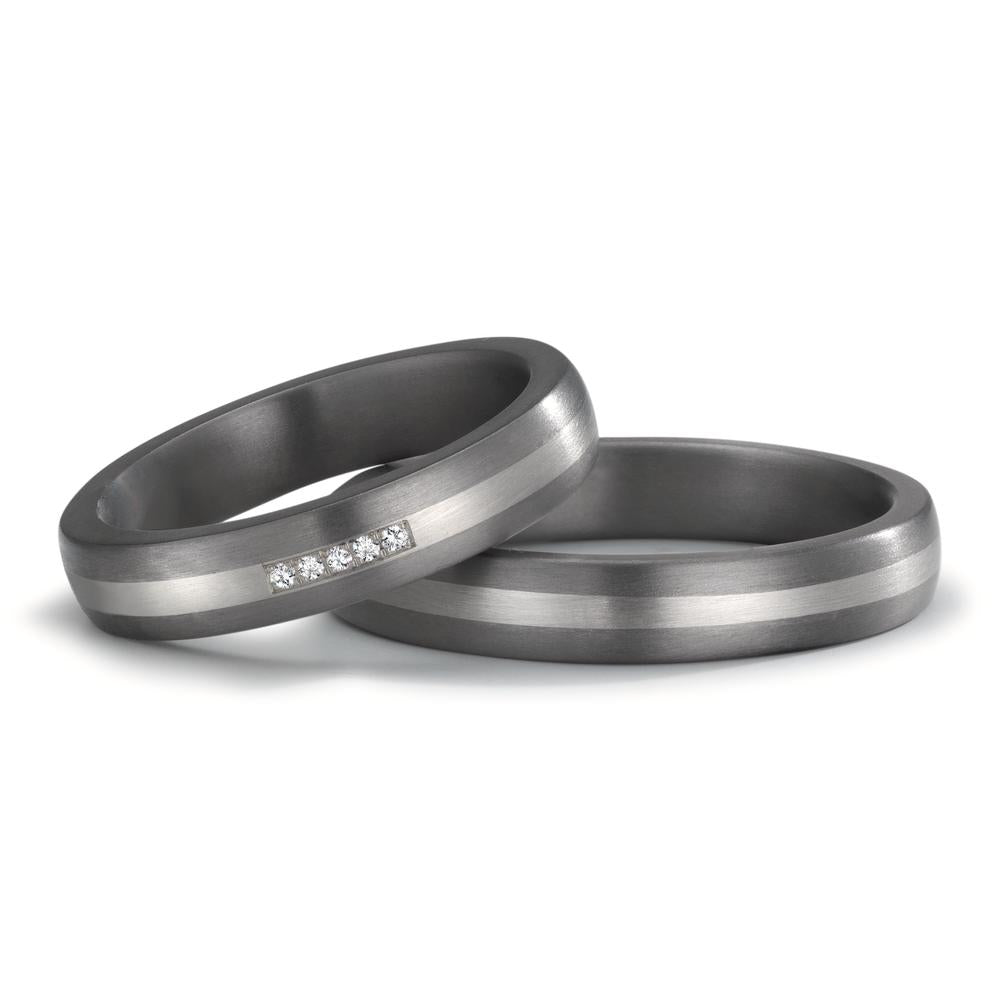 Partnerring 999 Tantal, 950 Platin