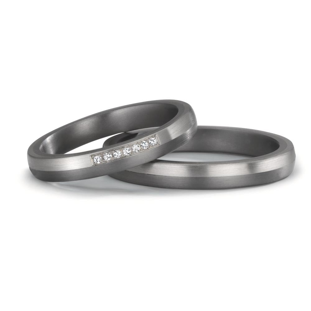 Partnerring 999 Tantal, 950 Platin