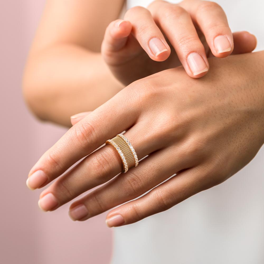 Ringset 3-teilig mit Zirkonia