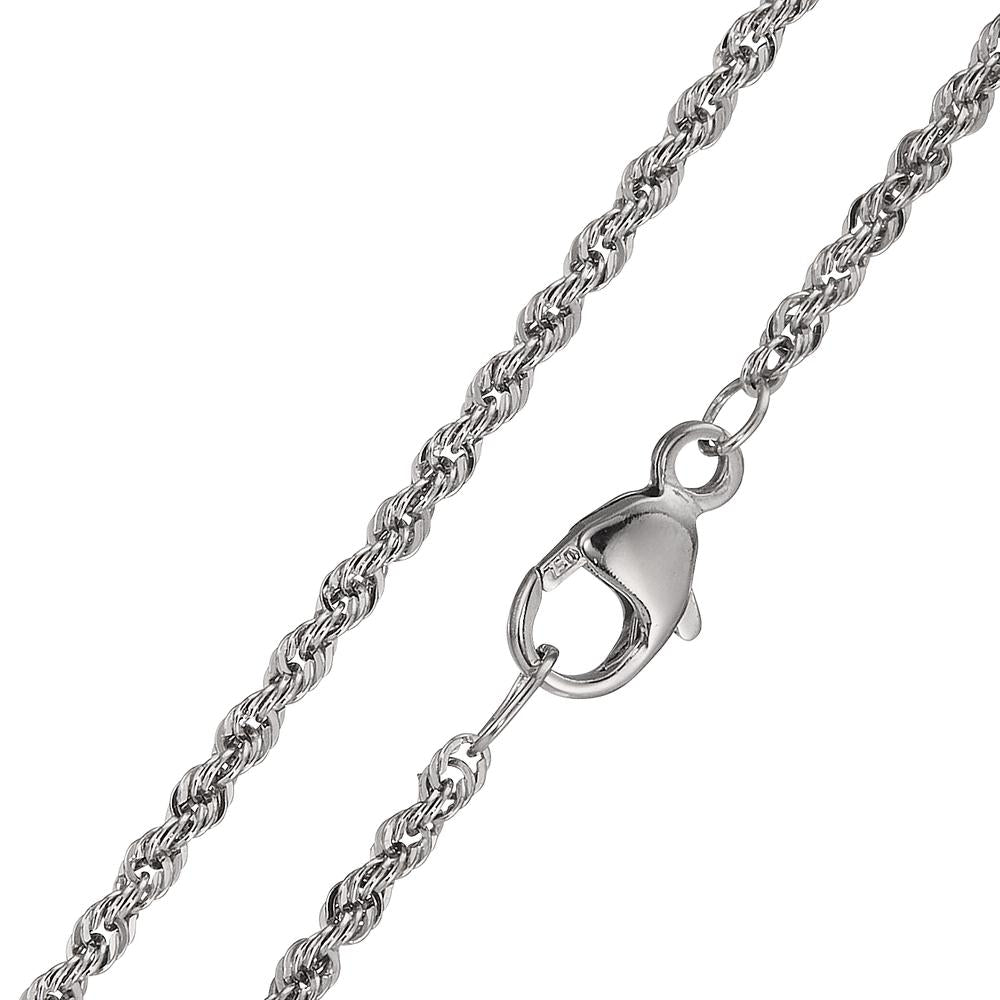 Collier Or blanc 18K 42 cm