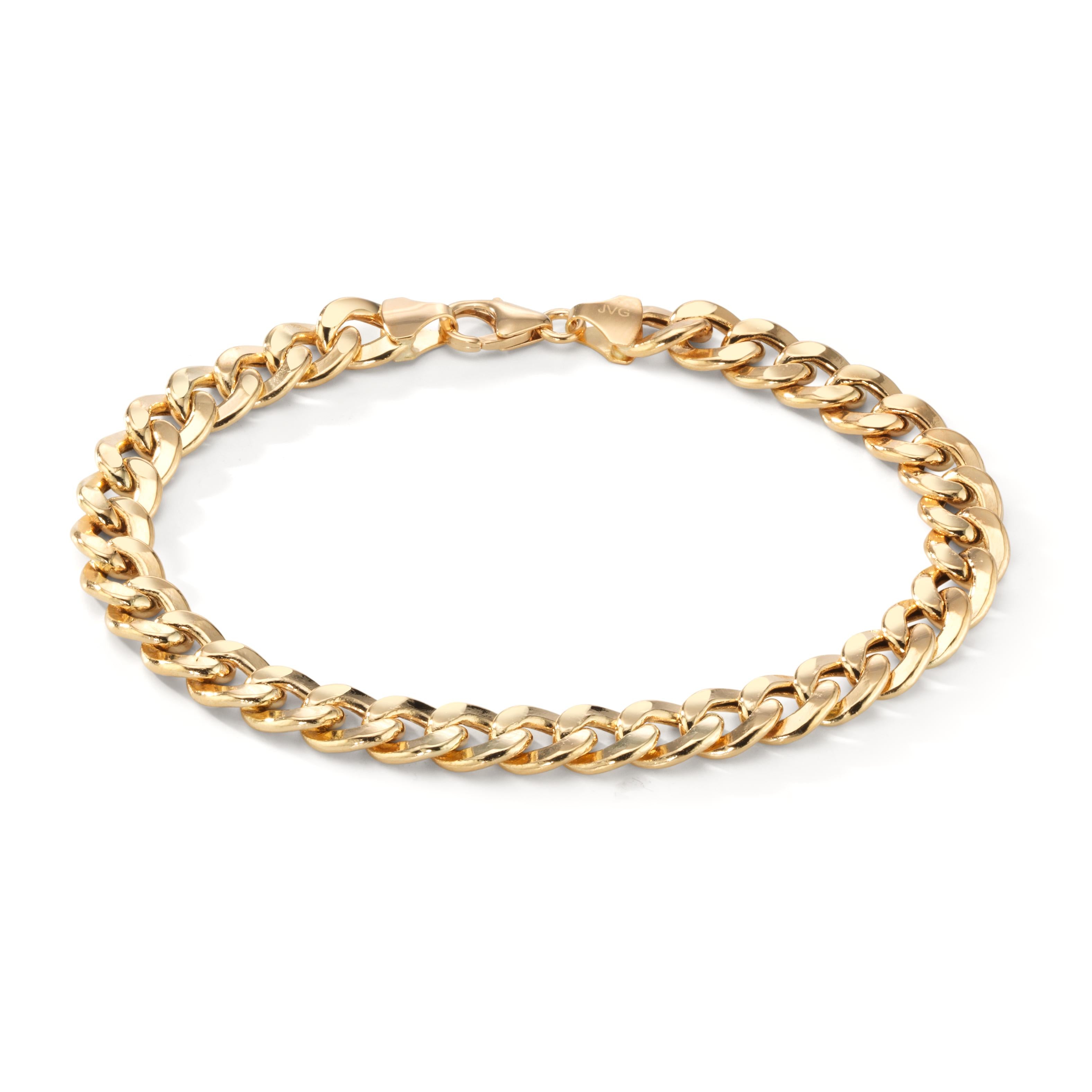 Bracelet Gourmette URECH Doré - Élégant Et Intemporel