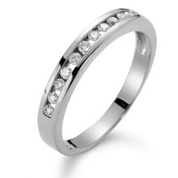 Memory Ring 750/18 K Weissgold Diamant weiss, 0.20 ct, 11 Steine, si-549975