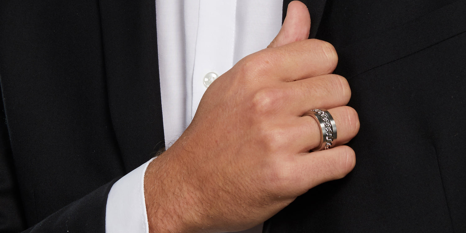 Herren - Ringe - Edelstahl