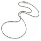 Chaînette Argent Patinée