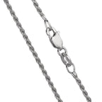 Chaînette Argent Patinée