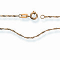 Chaînette Or jaune 9K 42 cm
