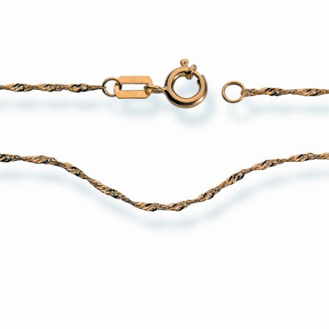 Halskette 375/9 K Gelbgold 45 cm