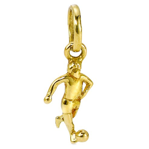 Anhänger 750/18 K Gelbgold Fussball