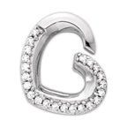 Pendentif 750 avec zirconias