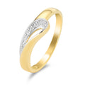 Ring Weissgold mit Diamanten