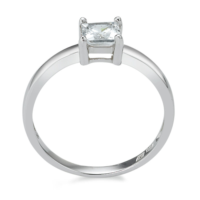 Ring Weissgold mit Zirkonia