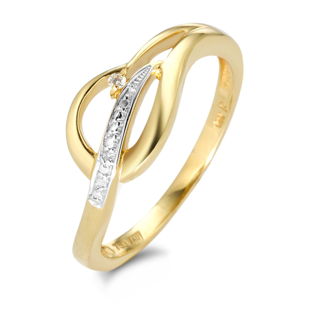 Ring Gold mit Diamanten
