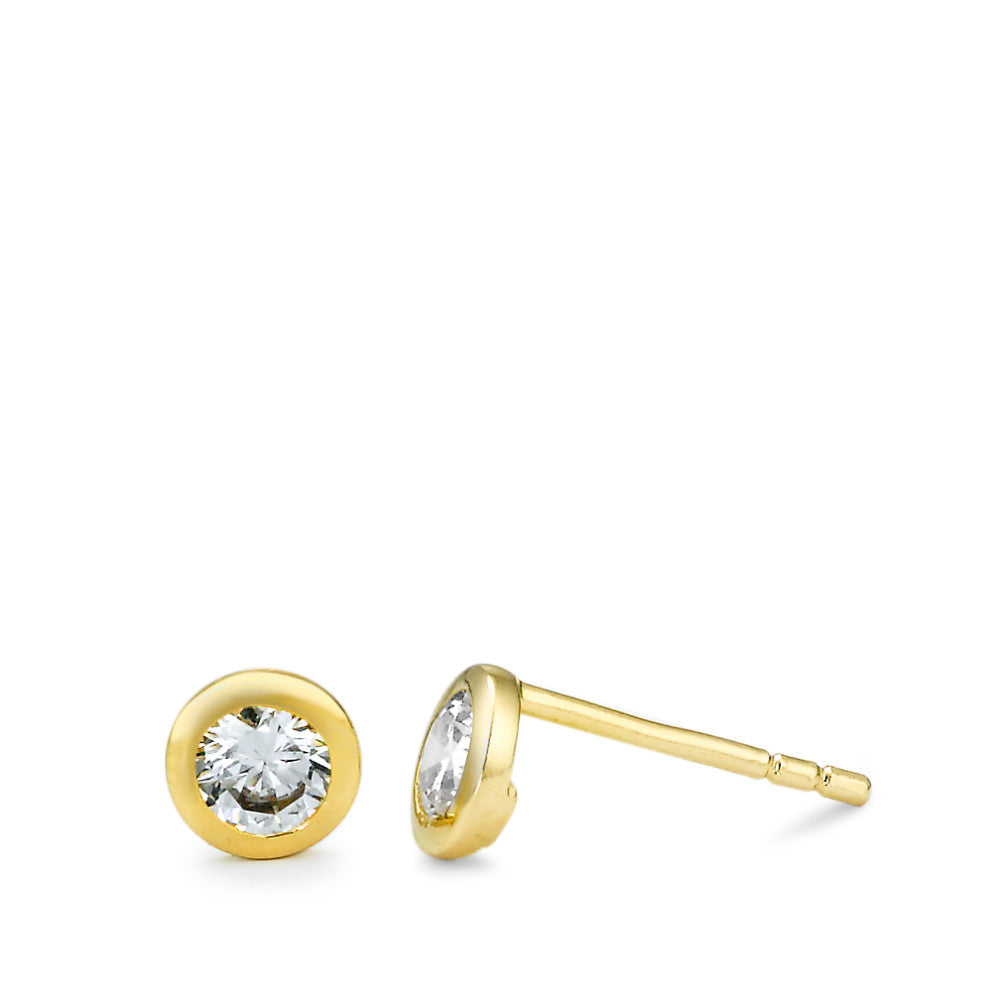 Clous d'oreilles dorés