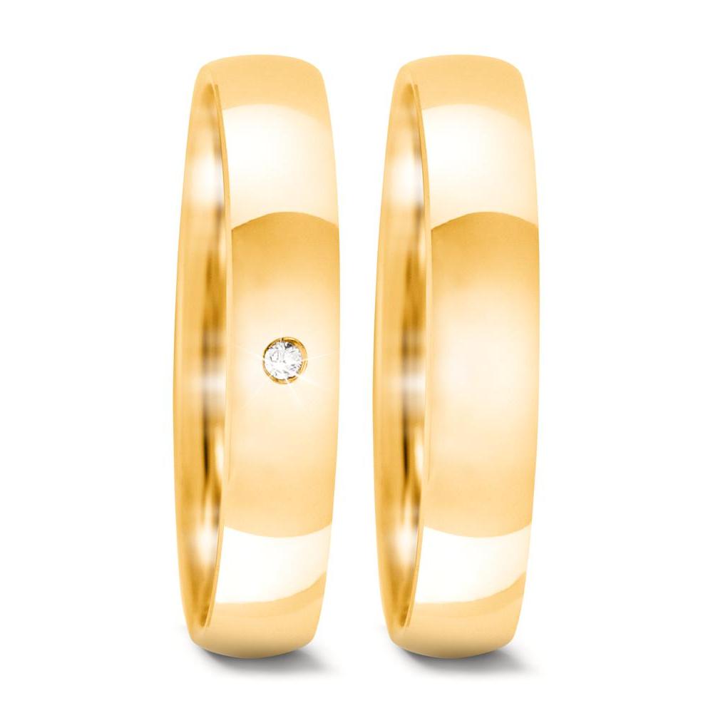 Alliance Or jaune 14K