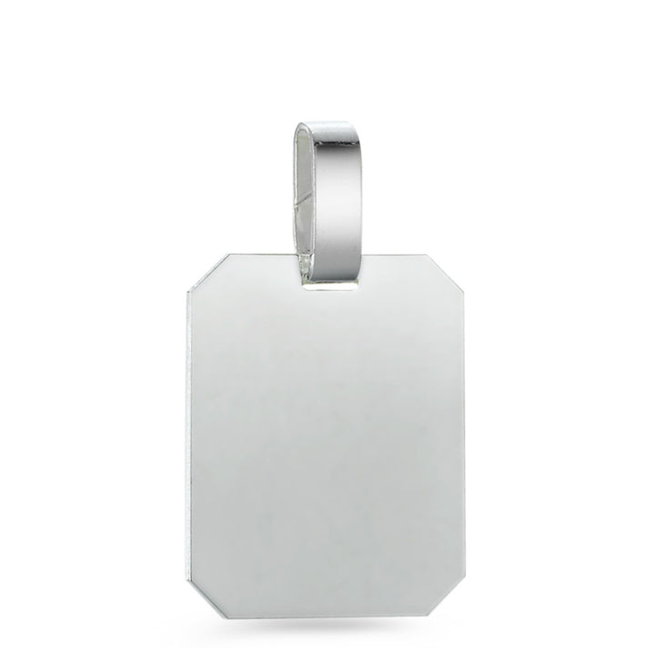 Pendentif Homme Acier Inoxydable Gravé – Portrait Claude François (Neuf)