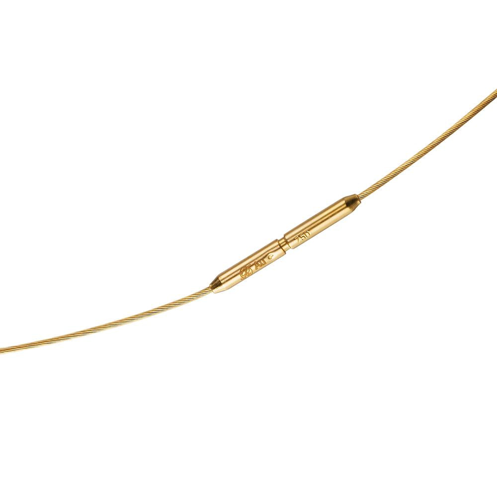 Collier Or jaune 18K 45 cm