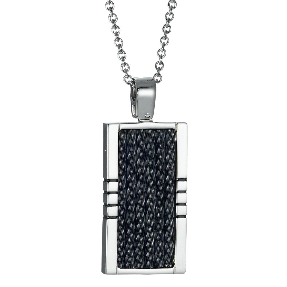 Chaînette avec pendentif Acier inoxydable PVD 50 cm