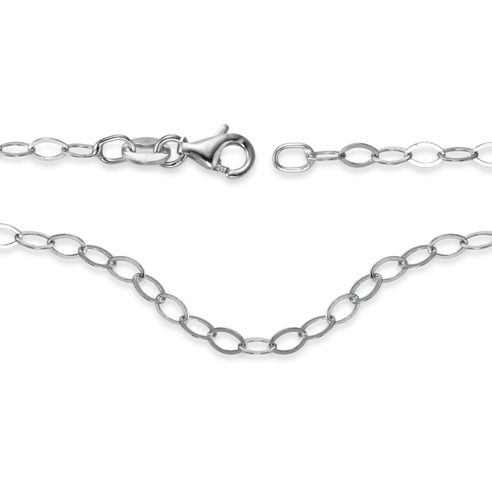Chaînette Argent Rhodié