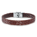 Bracelet Cuir, Acier inoxydable