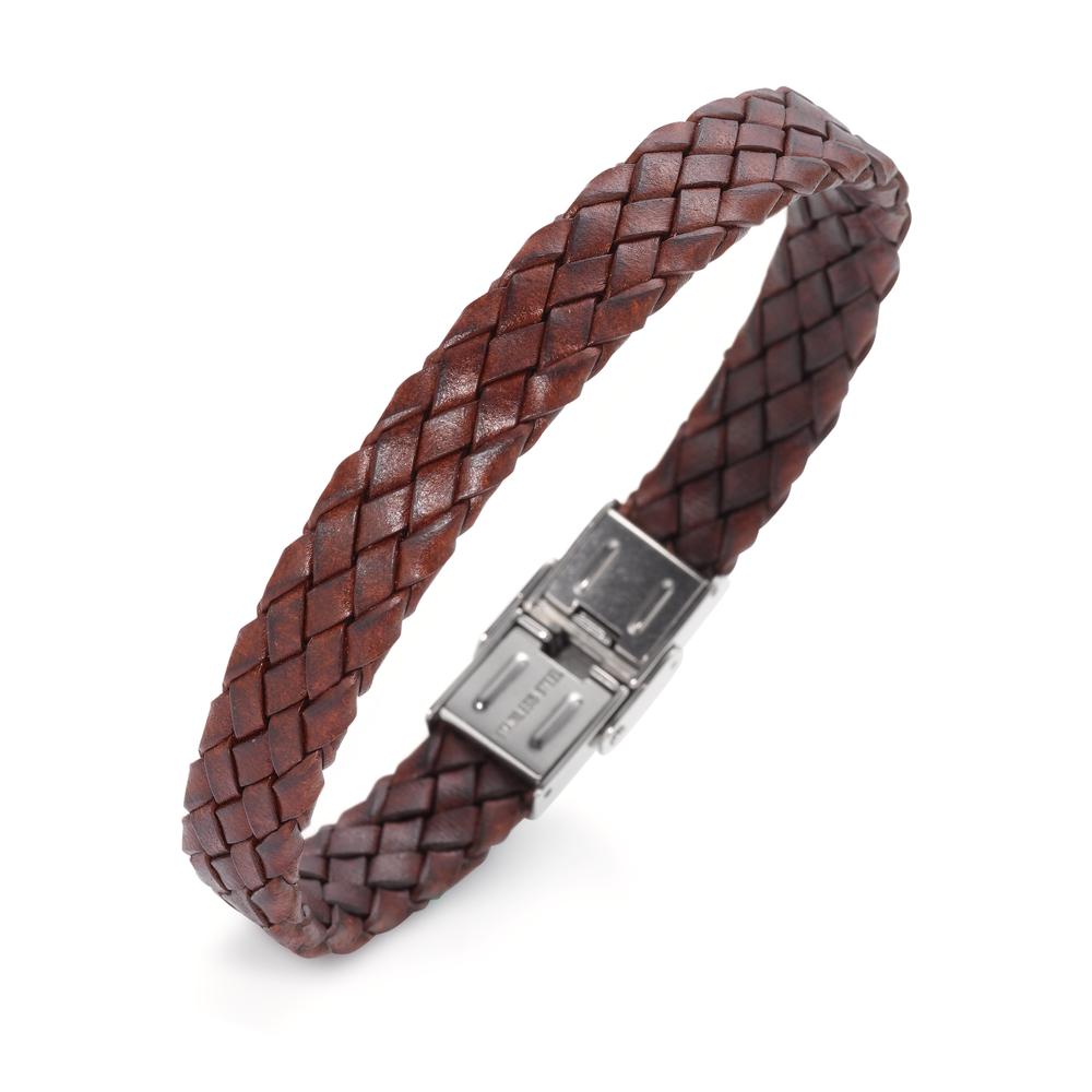 Bracelet Cuir, Acier inoxydable