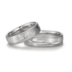 Alliance Or blanc 18K