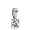 Pendentif Or blanc 18K Diamant blanc, 0.20 ct, brillant, w-si