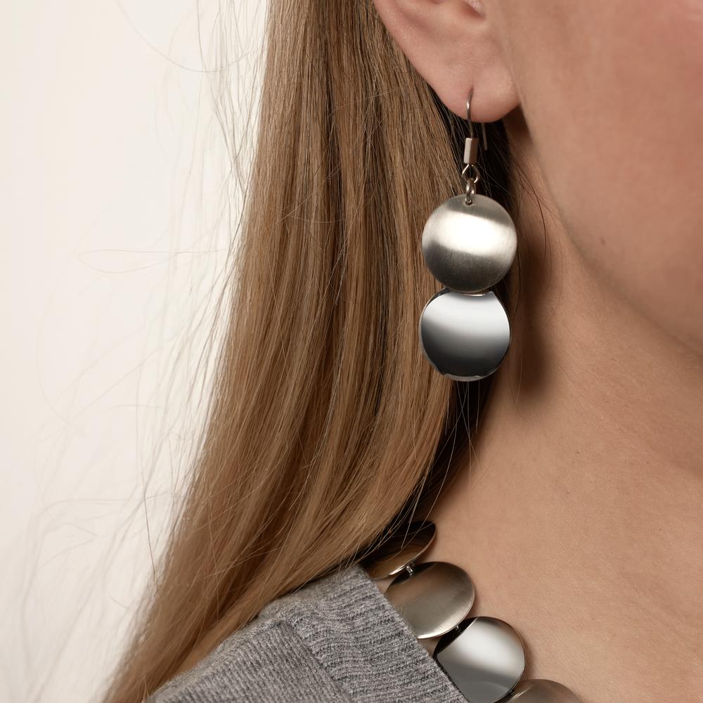 Pendant d'oreilles Acier inoxydable