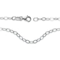 Chaînette Argent Rhodié 42 cm