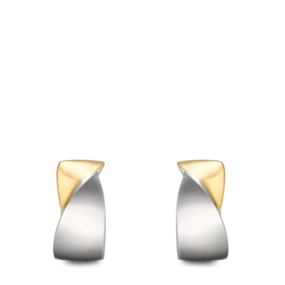 Klappcreolen Edelstahl bicolor IP beschichtet