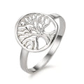 Bague Argent Arbre de la vie Ø14 mm