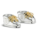 Set boites souliers bébé " Meine erste Locke &amp; Mein erster Zahn "