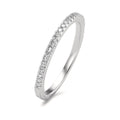 Bague Or blanc 14K Diamant 0.13 ct, 26 Pierres, w-si