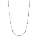 Collier 750/18 K Weissgold 42-45 cm verstellbar