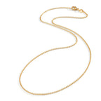 Chaînette Or jaune 18K 45 cm