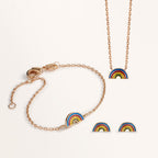 Clous d'oreilles Bronze Laqué