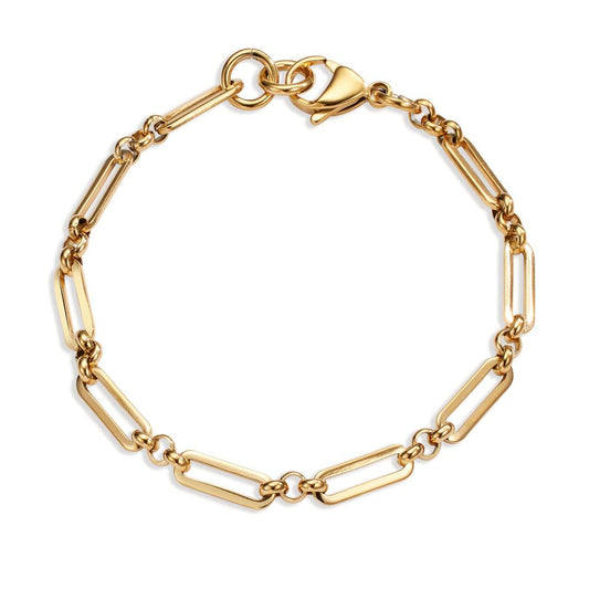 Armband Edelstahl gelb IP beschichtet verstellbar