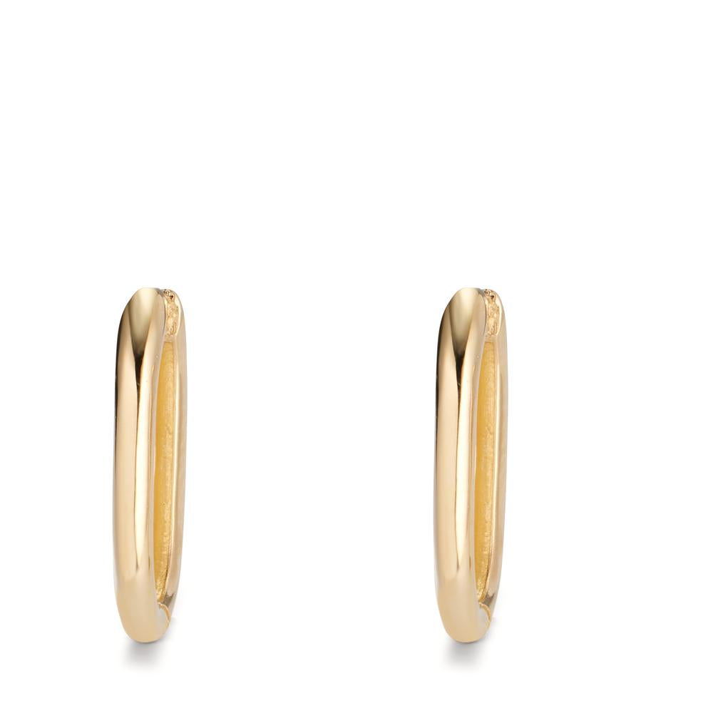 Klappcreolen 585/14 K Gelbgold