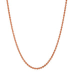 Collier Or rouge 18K 45 cm