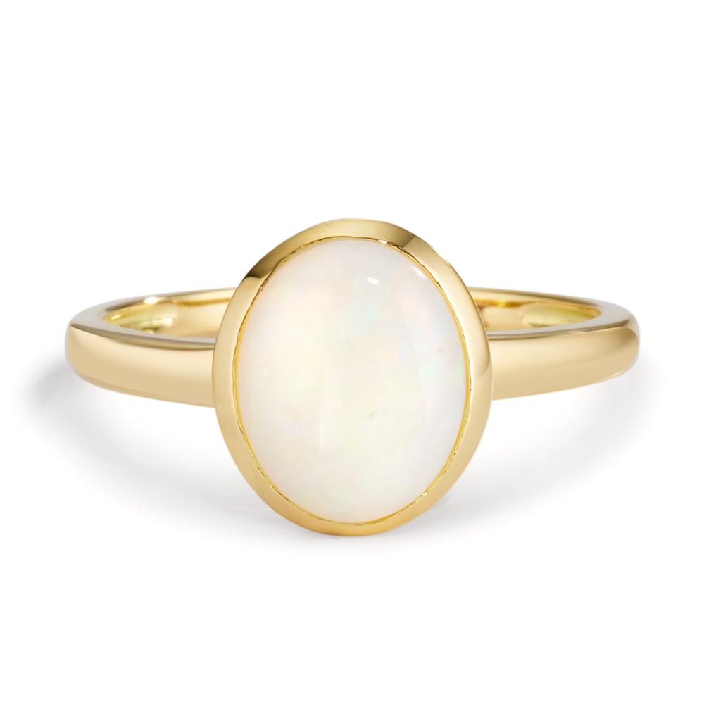 Bague Or jaune 18K Opale
