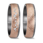 Alliance Tantale 999, Or rose 14K