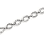 Bracelet Argent Zircone Rhodié