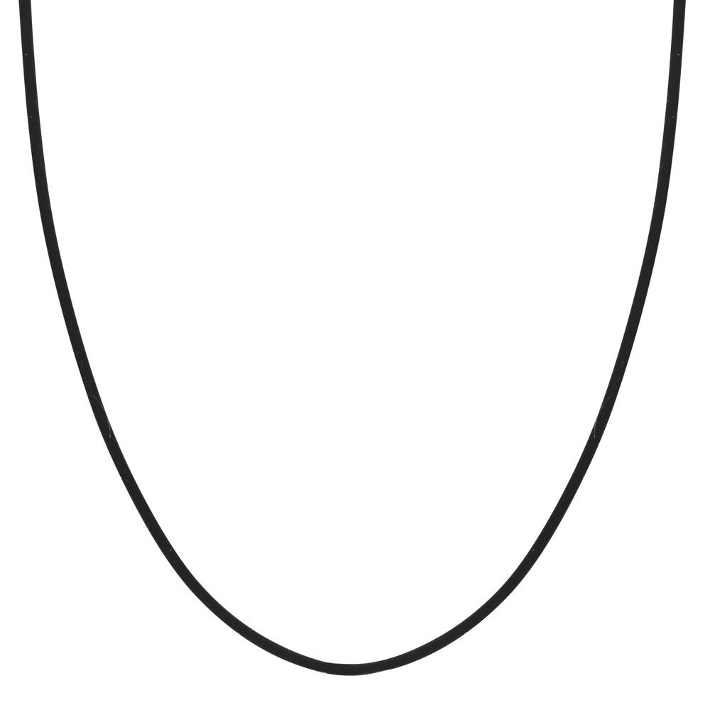 Cordon de cou Silicone, Acier inoxydable 50 cm