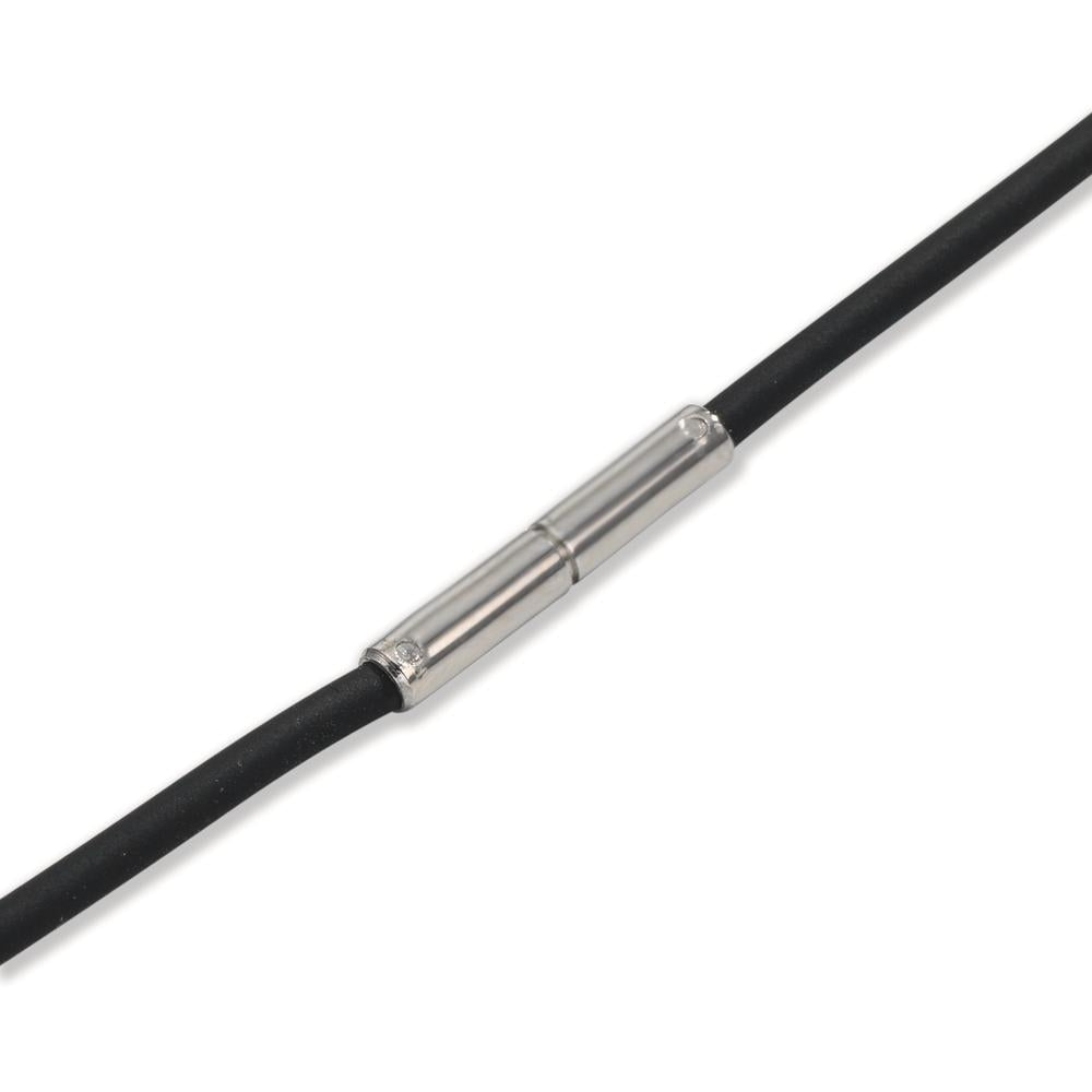 Cordon de cou Silicone, Acier inoxydable 50 cm