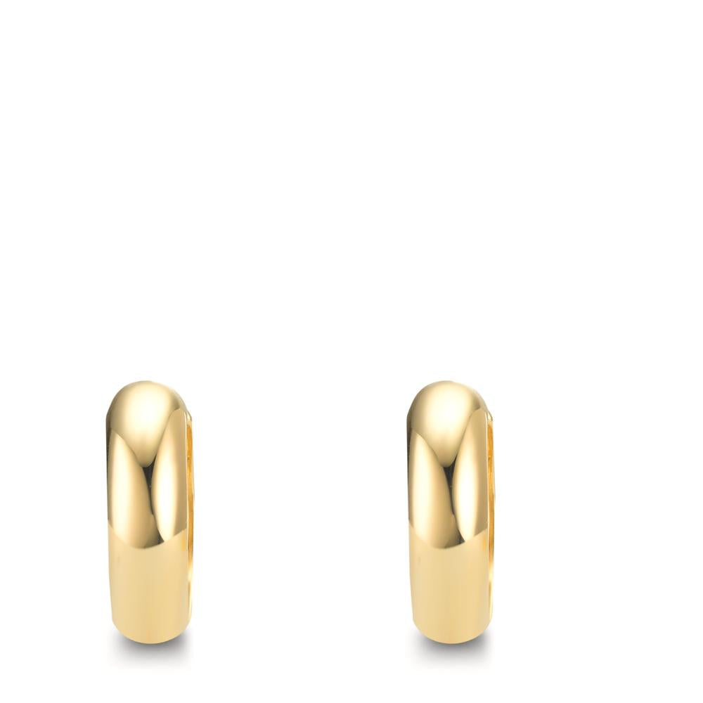 Klappcreolen Silber gelb vergoldet