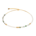 Collier Acier inoxydable jaune PVD 42-48 cm