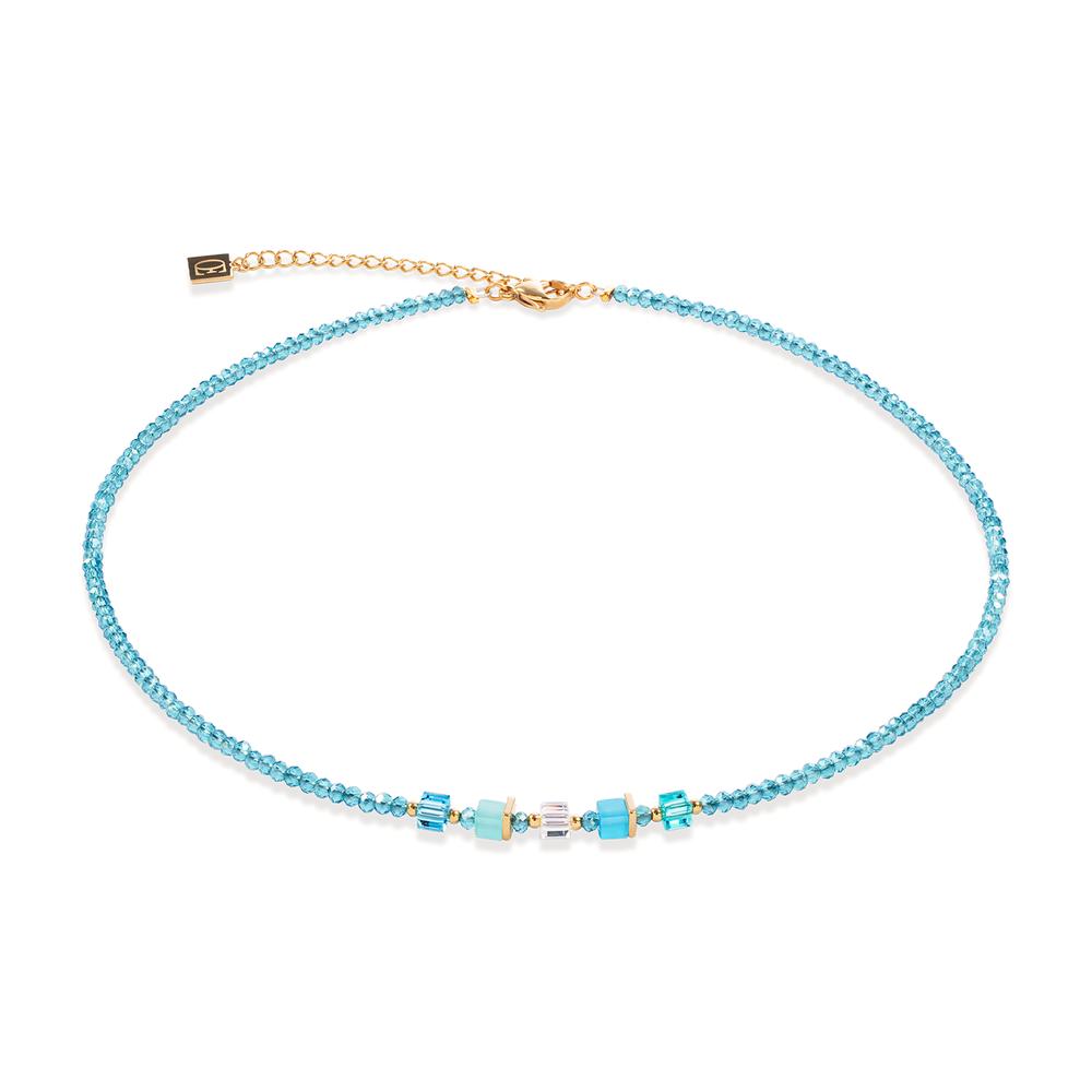 Collier Acier inoxydable jaune PVD 42-48 cm