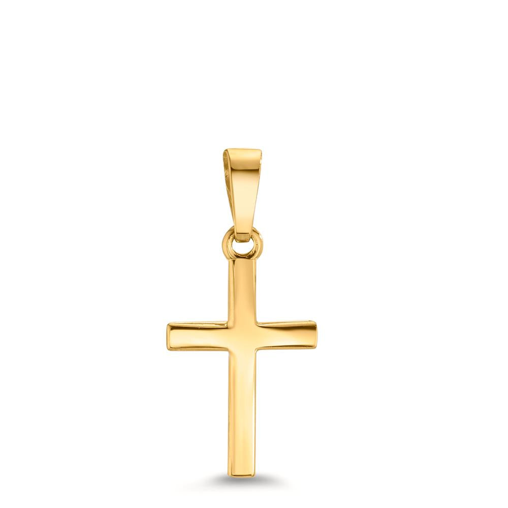 Pendentif Or jaune 18K Croix