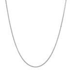 Chaînette Or blanc 18K