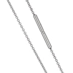 Chaînette Or blanc 18K